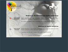 Tablet Screenshot of agallia.co.za